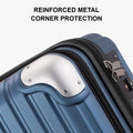 LEVEL8 Grace EXT 20 Carry On Luggage With Wheels